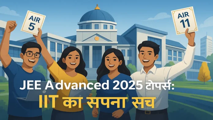 JEE Advanced 2025 Toppers List