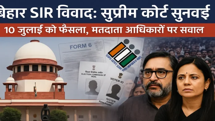 Bihar SIR dispute Supreme Court refuses interim stay, hearing on July 10