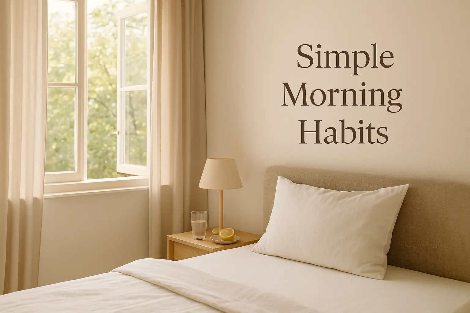 Gentle Morning Habits That Improve Your Whole Day