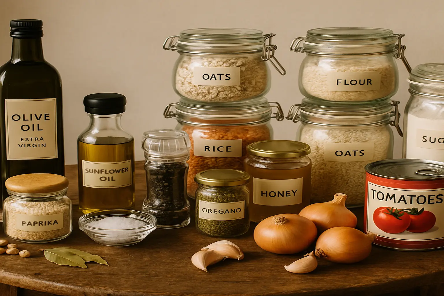 Pantry Essentials for Everyday Cooking