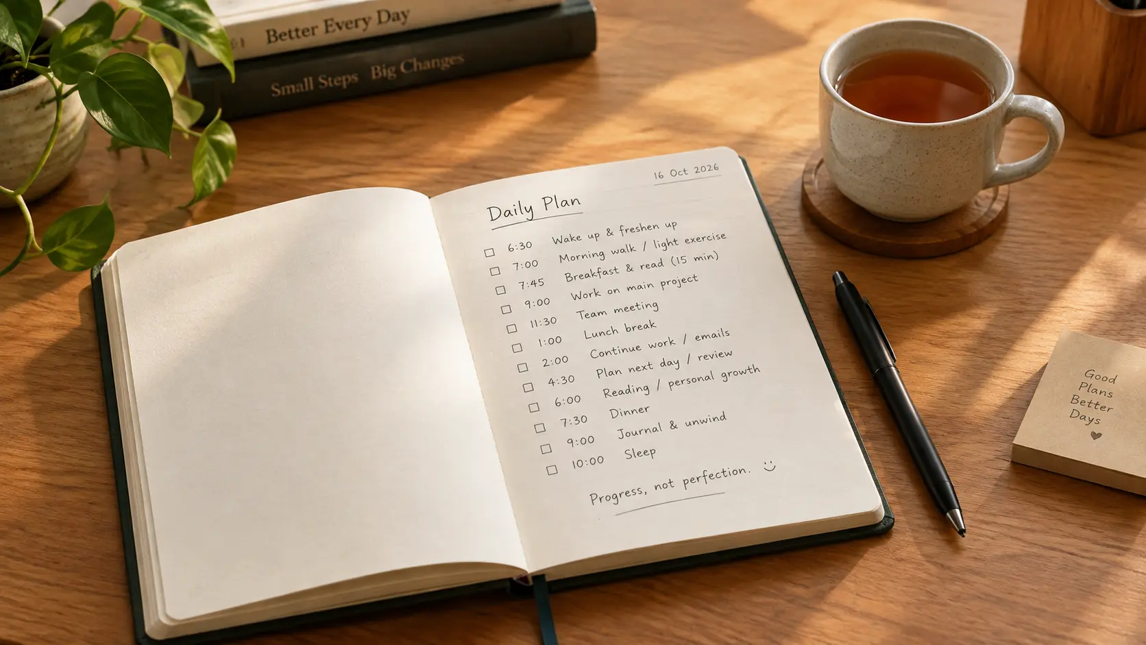 Smart Notebook Planning System